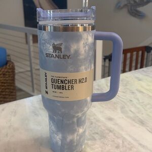 Stanley Marble Blue Quencher H2.0 Tumbler